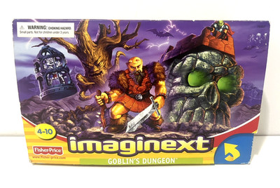 VTG IMAGINEXT GOBLIN'S DUNGEON MEDIEVAL SKULL-THEMED FORTRESS PLAY SET 2002 NEW!