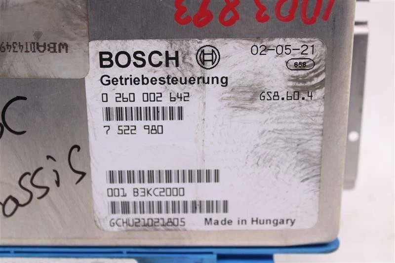 Ordenador transmisión BMW 525i 2001 01 2002 02 2003 03 7523504 1003893 Foto 4 de 4