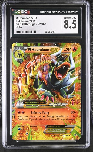 M Houndoom-EX graded CGC 8.5 for sale on eBay