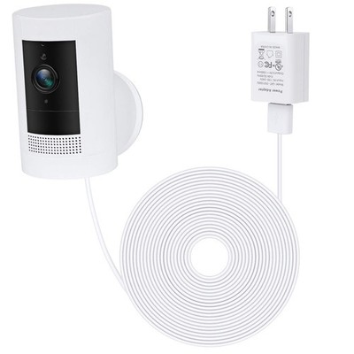 Power Adapter For Ring Stick Up Cam Battery 3Rd Gen With 30Ft 9M Weatherproof