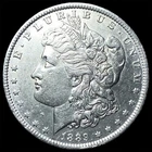 1889-O Morgan Dollar Silver $1 Better O Mint AU BU Detail Coin