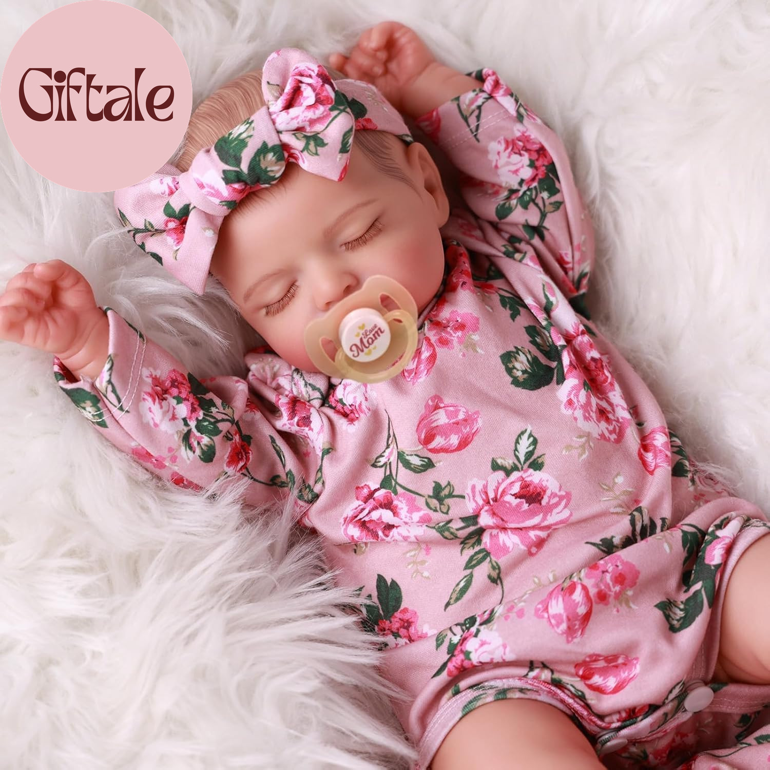 Lifelike Reborn Baby Dolls - Sleeping Realistic Newborn Soft Body Real Life Girl