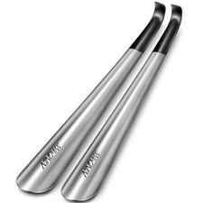 Shoe Horn Long Handle Metal 16.5 Inch For Boot Seniors Men Women Tool