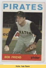 1964 Topps Bob Friend #20 READ 9go