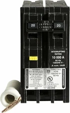 Square D by Schneider Electric HOM220GFIC Homeline 20 Amp Two-Pole GFCI...