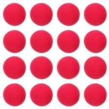 Set of 2 Clown Nose Sponge Ball Child Cosplay Prop Decor Carnival Supply