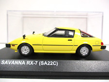 KYOSHO - MAZDA SAVANNA RX-7 (SA22C) - YELLOW - 1/43