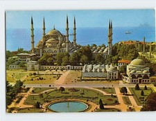 Postcard Sultanahmet Mosque Istanbul Turkey