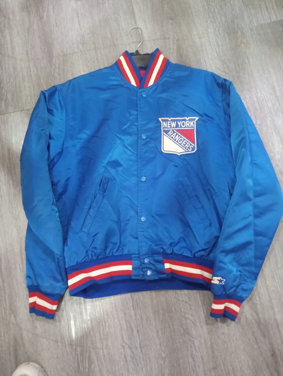 Starter MLB WORLD SERIES 1981 ナイロンジャケット New York Rangers Vintage 80s Starter NHL Satin Jacket L | eBay