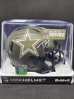 Trevon Diggs Signed Dallas Cowboys Salute to Service Speed Mini Football Helmet