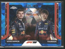 2025 Topps Chrome Sapphire F1 #164 Verstappen/Tsunoda Duo