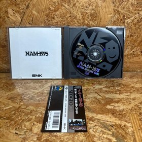 NAM1975 Neo Geo CD Retro No Box Game with Manual Japan Import Classic