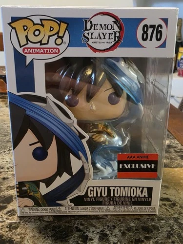 Funko Pop! Vinyl: Demon Slayer Giyu Tomioka #876 AAA Anime Exclusive