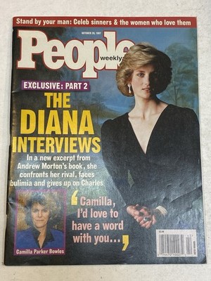 People Magazine Sep 20 1997 Princess Diana Interviews Camilla Parker Bowles Love
