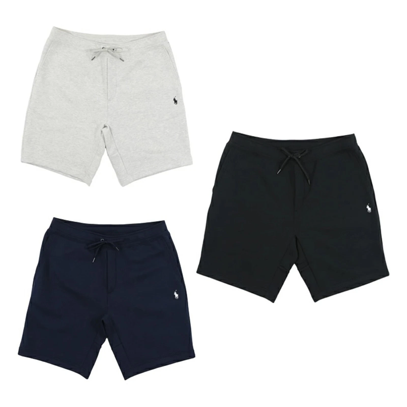 Polo Ralph Lauren Jersey Sweat Shorts with Pony, Drawstring - 3 color options -