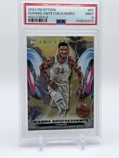 2024-25 Topps Inception - Giannis Antetokounmpo #67 Holo Gold /50! PSA 9