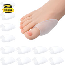 12 Pack Gel Bunion Protectors for Big Toe Pain, Bunion Pads