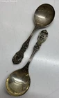 (W) Two Reed & Barton Francis I Sterling Silver 6 Inches Spoons 86 Grams