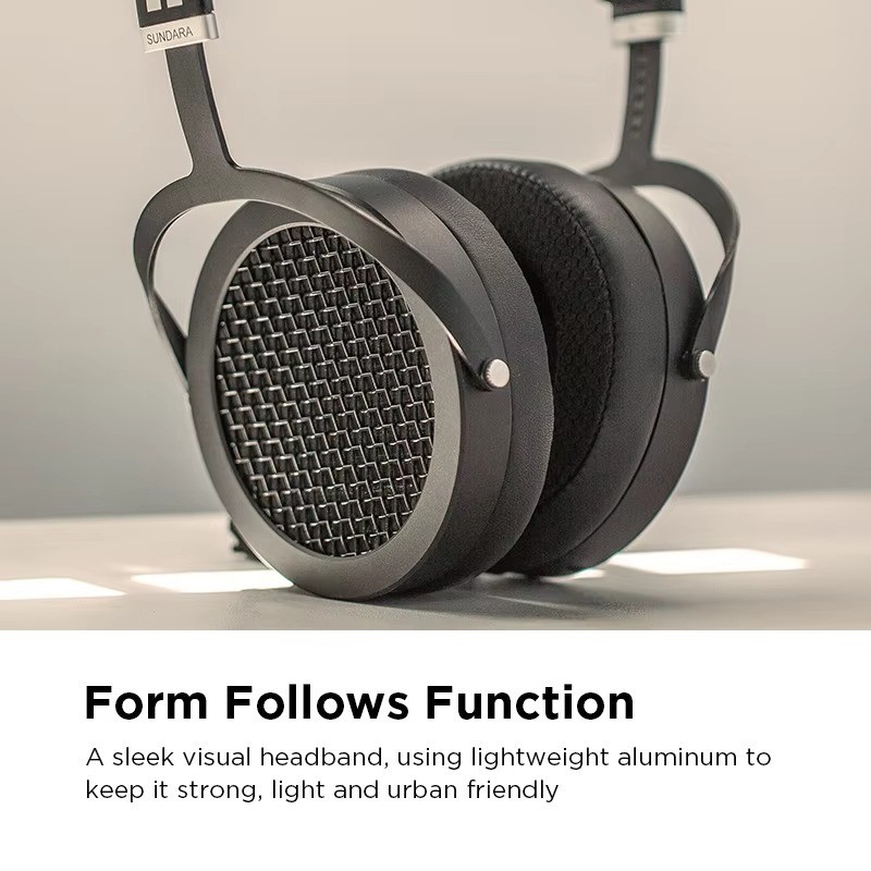 HIFIMAN SUNDARA Planar Magnetic Open-Back Hi-Fi Headphones Metal