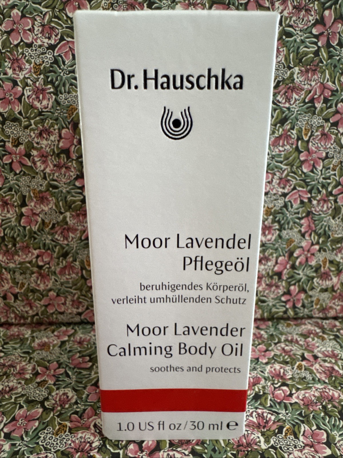 NEW Dr Hauschka ❤️ Moor Lavender Calming Body Oil 30ml Soothes & Protects