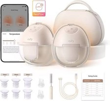 eufy S1 Pro Heated Wearable Breast Pump Hands-Free Case App Control - NEW Sealed