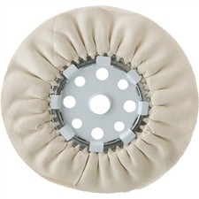 T26486 12" x 16 Ply x 1-1/4" Canton Flannel Buff Wheel, 3000 RPM