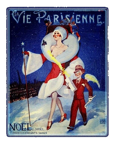 Impresiones artísticas de Navidad Art Deco