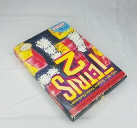 NES Tetris 2 CIB Nintendo Complete Tested Excellent Condition 