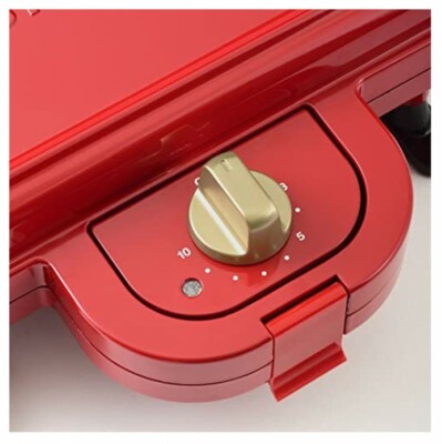 Bruno Boe043-rd Hot Sandwich Maker Cooking Utensils Single Red