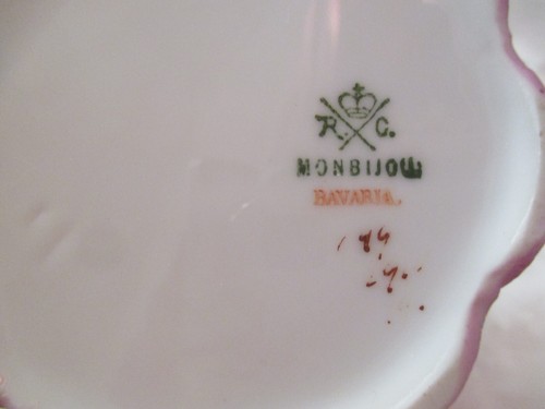 Antik Germany Rosenthal R.C. Crown Monbijou Schokoladentopf Seerose - Bild 8 von 8