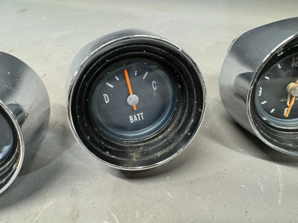 Pontiac Grand Prix Bonneville 1965 1966 tablero combustible gas amplificador calibre reloj Catalina Foto 3 de 4