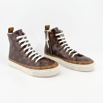 Louis Vuitton Stellar High Top Sneaker Boots Size 36.5 US 6.5