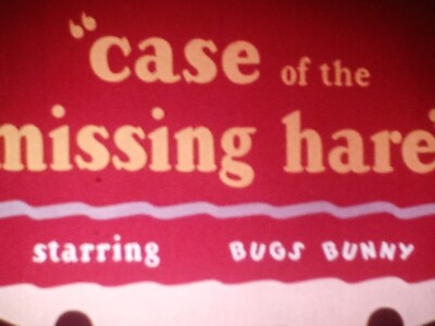 Bugs Bunny - Case Of The Missing Hare, Color, 1944, 16mm, 400ft Reel