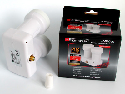 Monoblock Single Opticum LNB 0,1 dB FULL HD HDTV 3D NEU!!!
