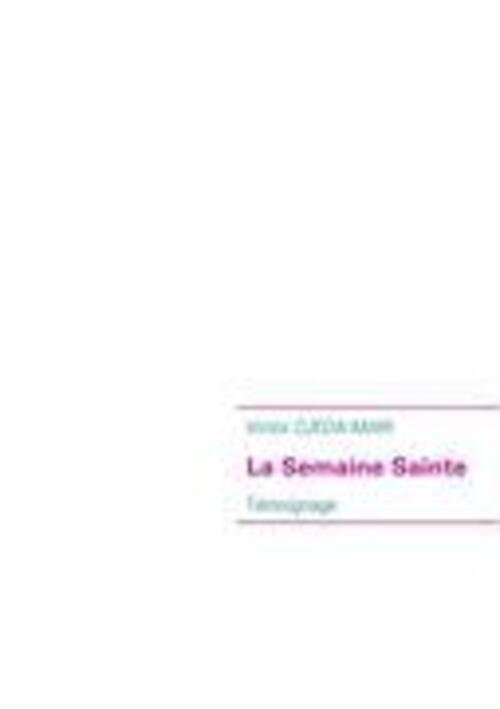 Thumbnail - Victor Ojeda-mari | La Semaine Sainte | Taschenbuch | Französisch