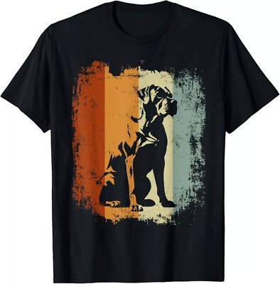 2025/Boerboel Dog Retro Style T-Shirt-productor-mockup Gift Unisex T-Shirt