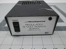 Micronta Radio Shack 22-124A Regulated 12V Power Supply 120VAC 60Hz 60W 2.5 Amps