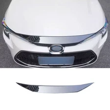 For Toyota Corolla 2020-24 Back Steel Front Engine Hood Center Grille Panel Trim