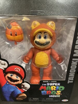 The Super Mario Bros Movie - Tanooki Mario, Jakks Pacific