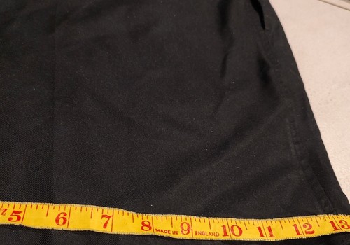 Pantalones cortos de golf para hombre America Perry Ellis plisados 100 % poliéster negros 40 Indonesia - Imagen 7 de 11