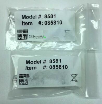YSI INCORPORATED 8581 ITEM # 085810 LOT OF 2 ph