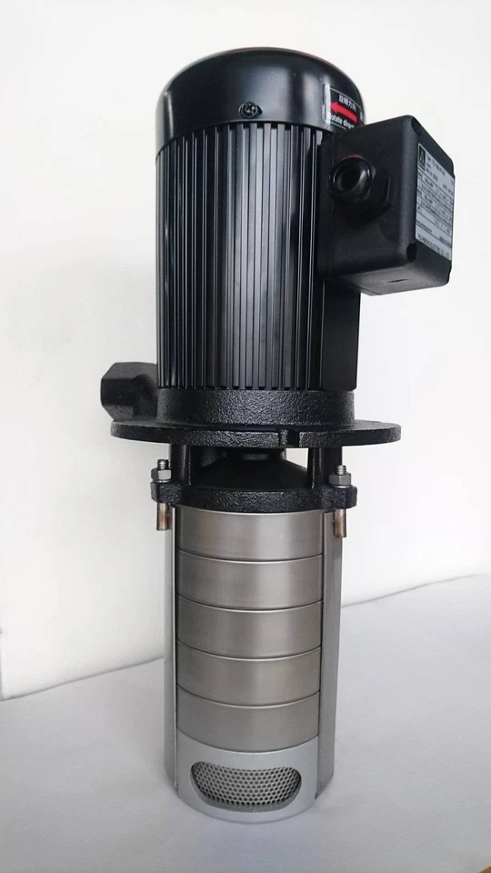 1HP CNC Machine Coolant Pump 208/220/240/415/440/480V,  226mm 9" stem, BSPT 3/4" - Image 3 of 4