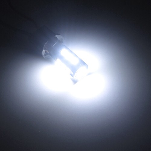 2PCS Xenon White 168 W5W LED Position Parking City Lights 194 2825 15-SMD Bulbs - Picture 4 of 10