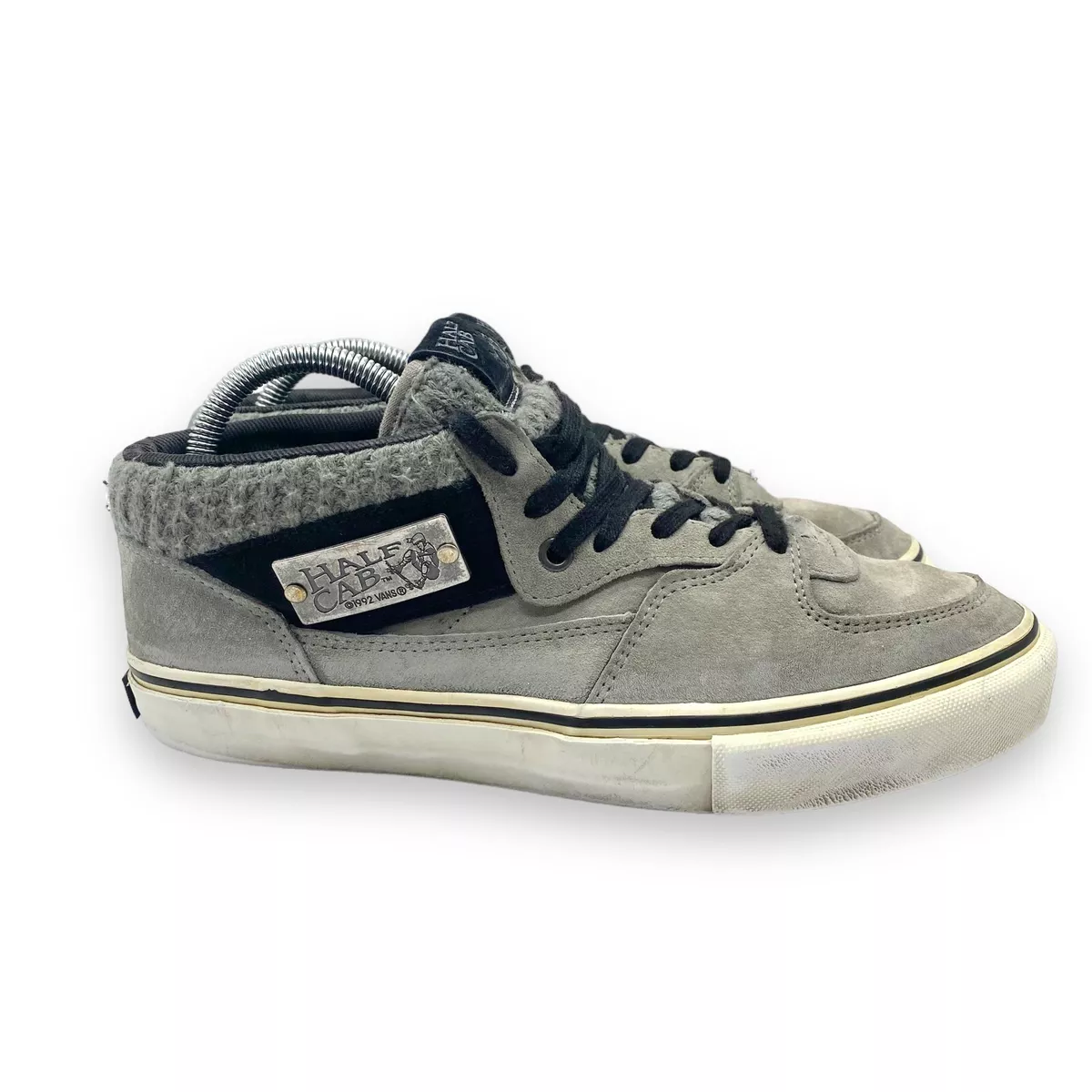 Vans 1992 Half Cab Pro Primitive Men s Size 9 US Gray Suede Skateboarding Shoes