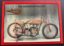 #4 1926 Speedway Racer Bike - Vintage Indian Motorcycles Series 2 Trading Card