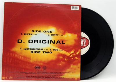 JERU THE DAMAJA - D. ORIGINAL - HIP HOP RAP SINGLE | eBay