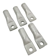 5pcs BURNDY YA28A1 1-Hole Lug Compression Connector Straight Barrel 4/0 AWG NEW