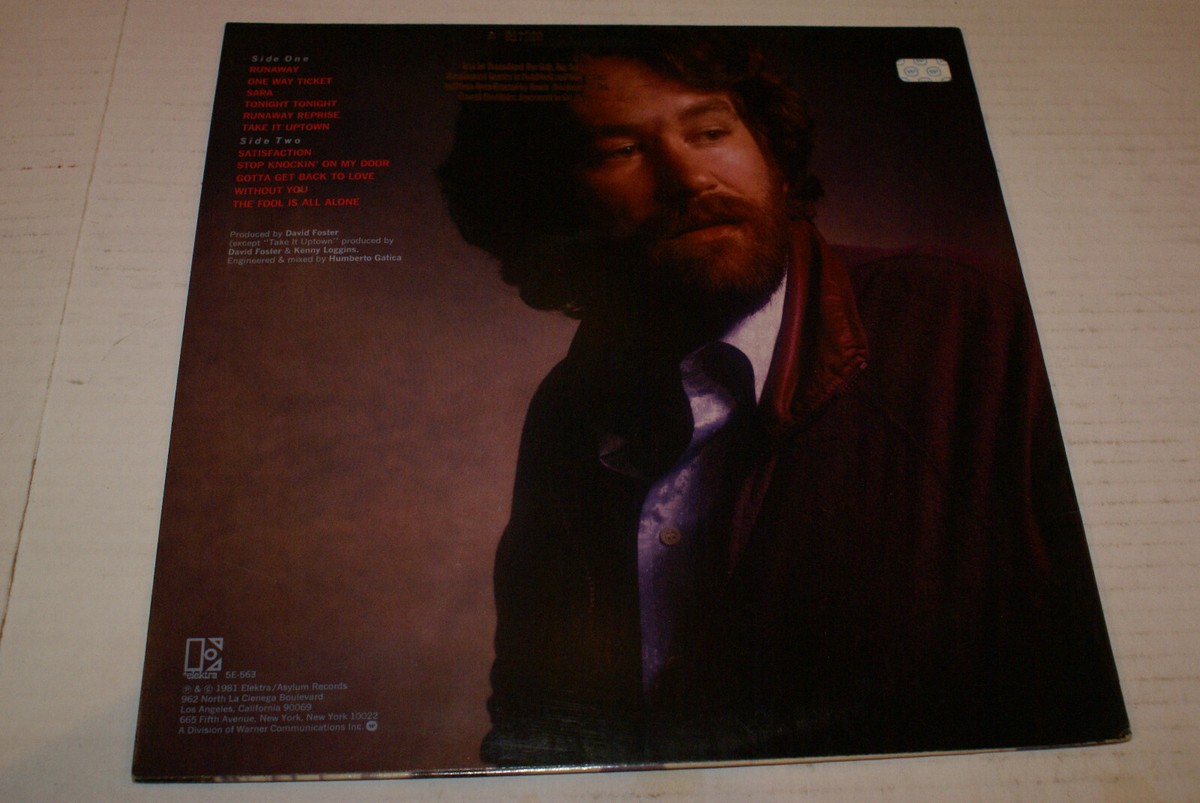 Bill Champlin Runaway Lp Record + Full Press Kit Band Bio + Promo