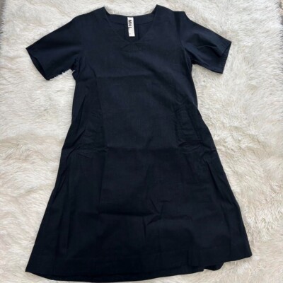 MHL Margaret Howell linen cotton belted dress size II so | eBay