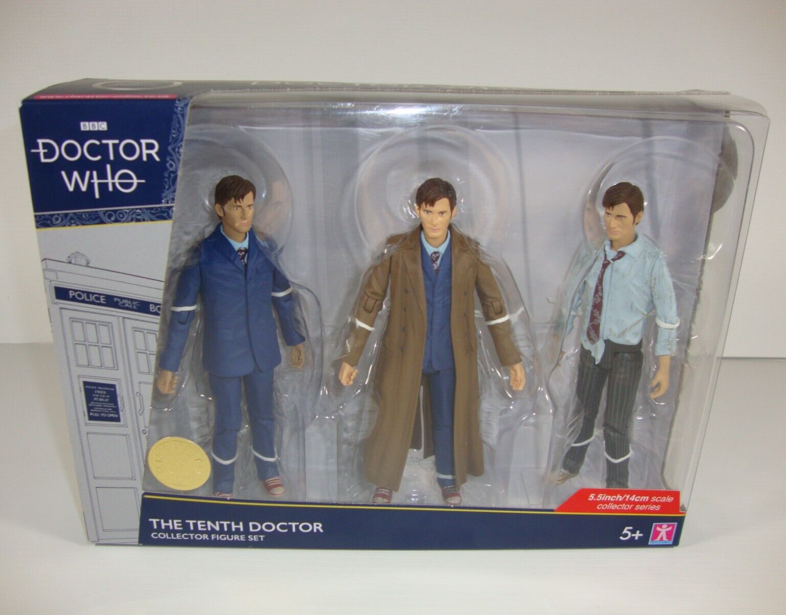 DOCTOR WHO THE TENTH DOCTOR LIMITED EDITION COLLECTOR FIGURE SET NEW